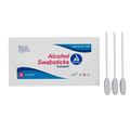 ALCOHOL SWABSTICK NS 4IN 3PK