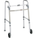 SINGLE BUTTON 3" WHEELED WALKER WITH GLIDES