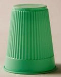 TIDI® Patient Cups - Green - 5oz
